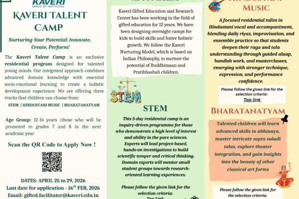 Kaveri Talent Camp 2026
