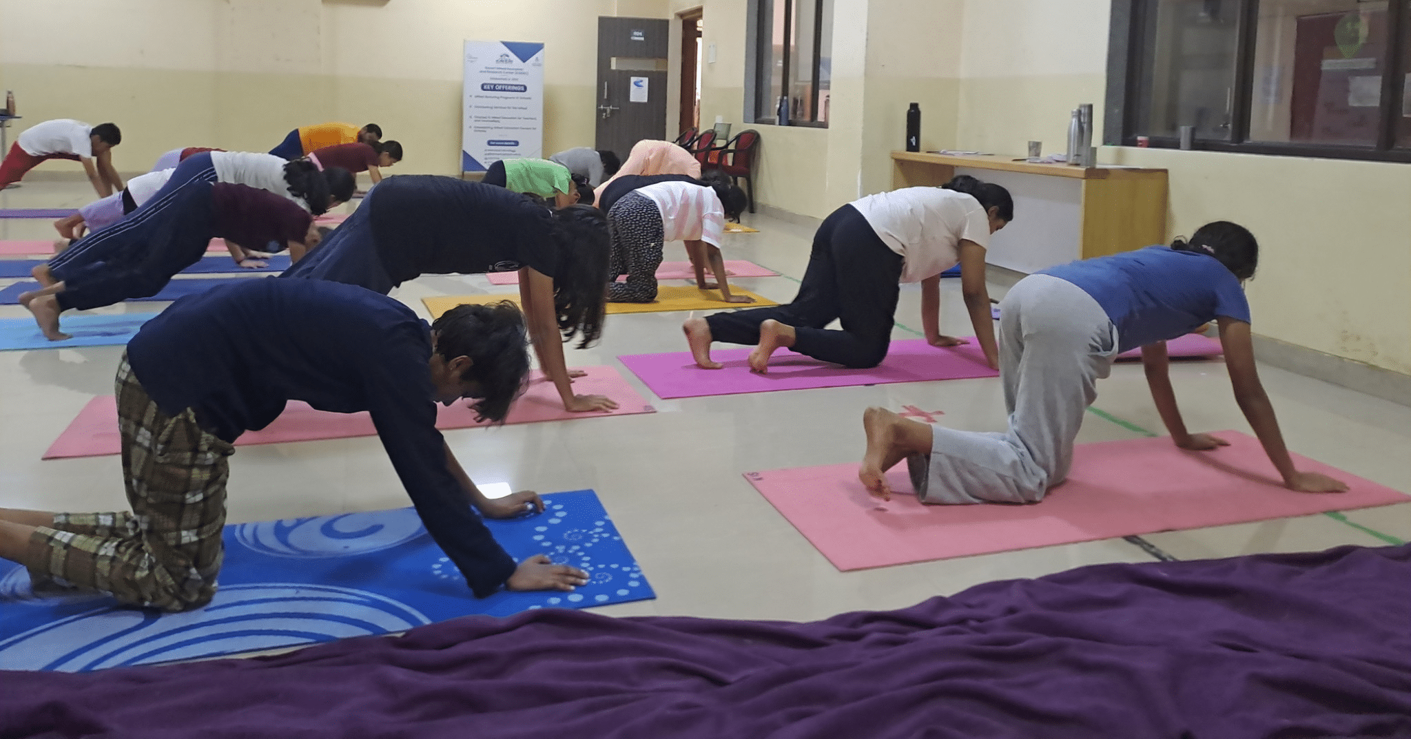 Yoga to develop body mind - Kaveri Summer Talent Camp April 2026