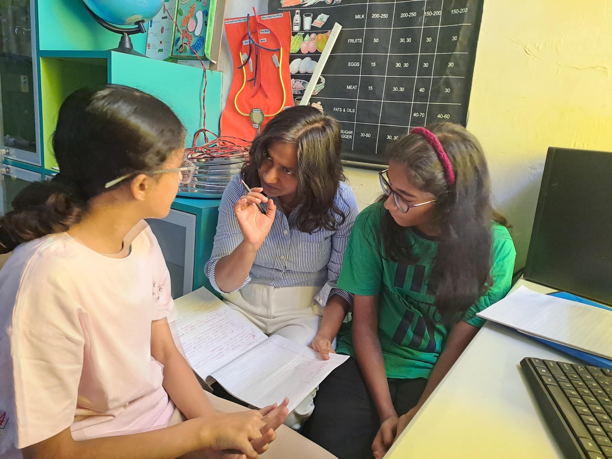 experiment in Chemistry Lab - Kaveri Summer Talent Camp April 2026